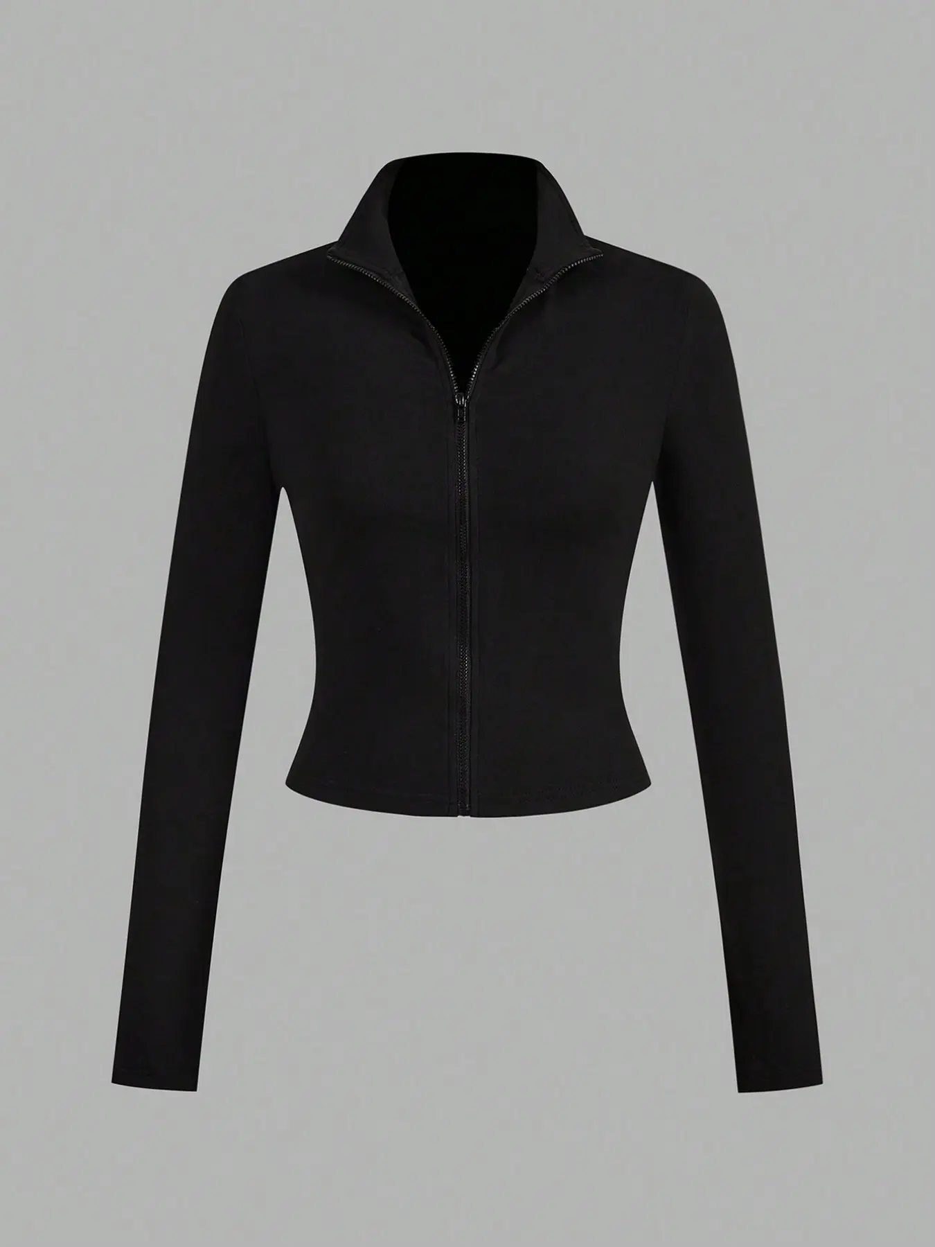 Women's New Fashion Casual Sporty Top, Zipper Design, Tight Fit, Bodycon Shirt, Trendy Ladies' Clothing, Comfortable and Stylish