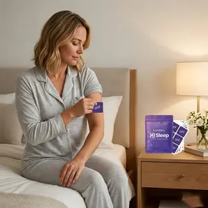 30pcs Lavender Night Aromatherapy Patches, Moisturizing Patch, Sleeping Patch, Gentle Scent, Rest Fragrance Patches, Plastic Material, No Ca Prop 65 Warning