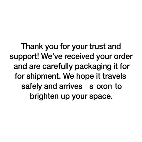 Poster After-Sales Thank You Message Card, Essential Accessory for Home Decor Posters & Prints, Postcards