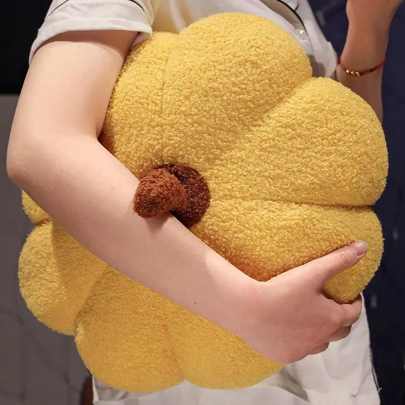 New Pumpkin Plush Toys Stuffed Plant Bedroom Decoration Halloween Decor Dolls Soothing Pillow Cushion