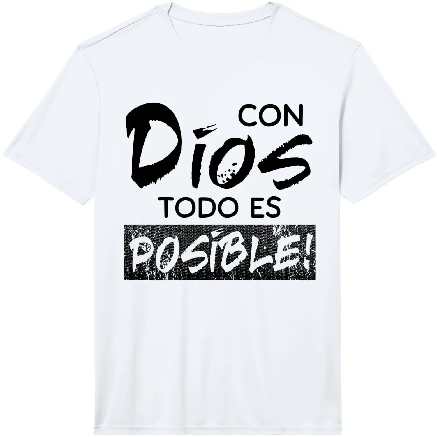 Mens Christian Spanish Espanol for Pastors or Ministers Performance T-Shirt