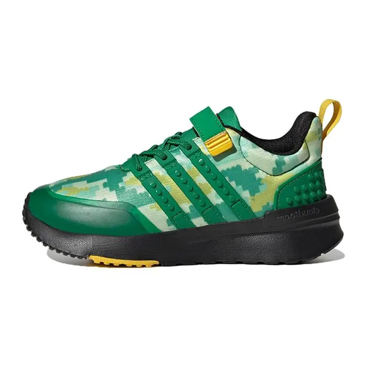 LEGO x adidas Racer TR21 EL Little Kid 'Digi Camo - Green' HQ1325