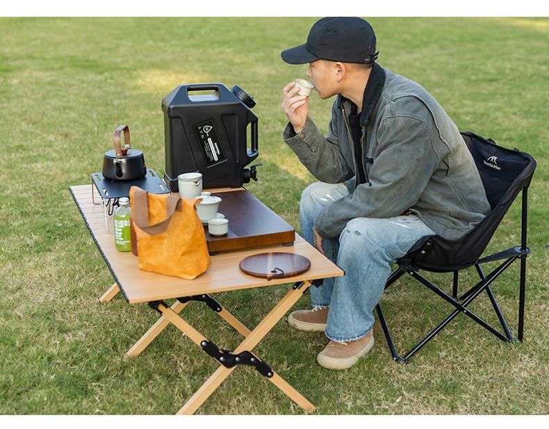 Outdoor camping household water storage bucket with faucet car self-driving tour water storage tank water storage large plastic bucket