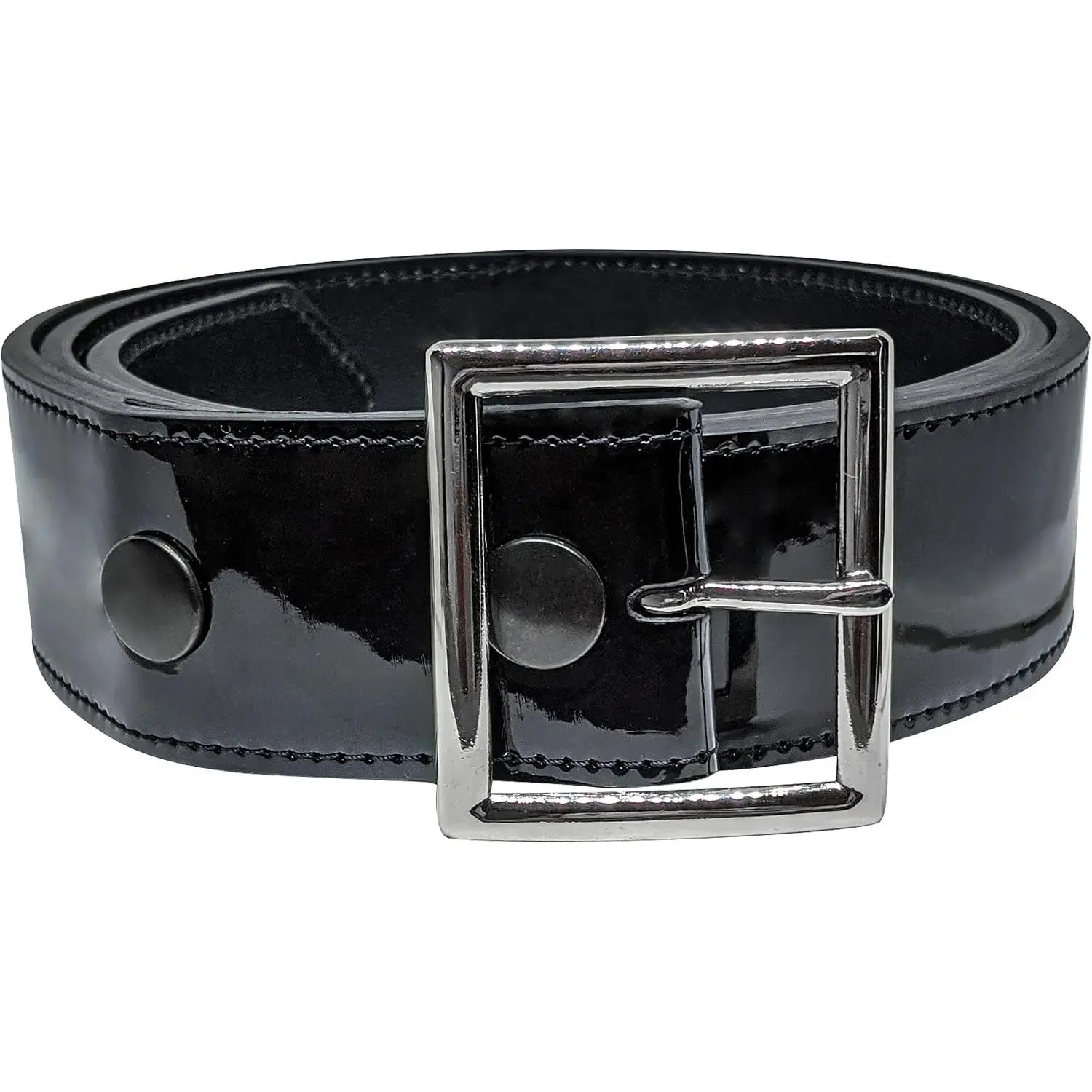 Unisex Adult Umpire Belt, Patent Leather, Bonded Finish, High Gloss, Champro Size, Adult Belt for Umpire Wear