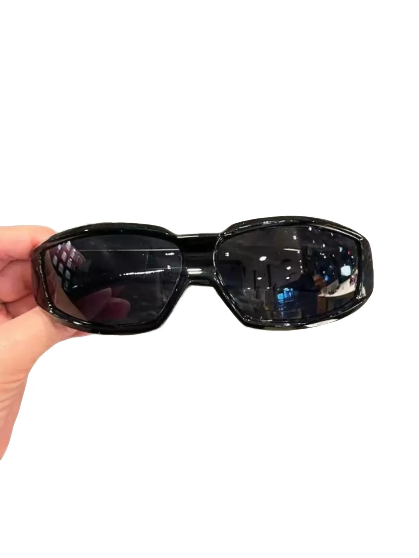 Future Warrior Silver Shimmer Sunglasses, Cool Tech Cyber Style Square Reflective Silver Frame, Club Party Glasses, Trendy Eyewear, Fashionable Sunglasses