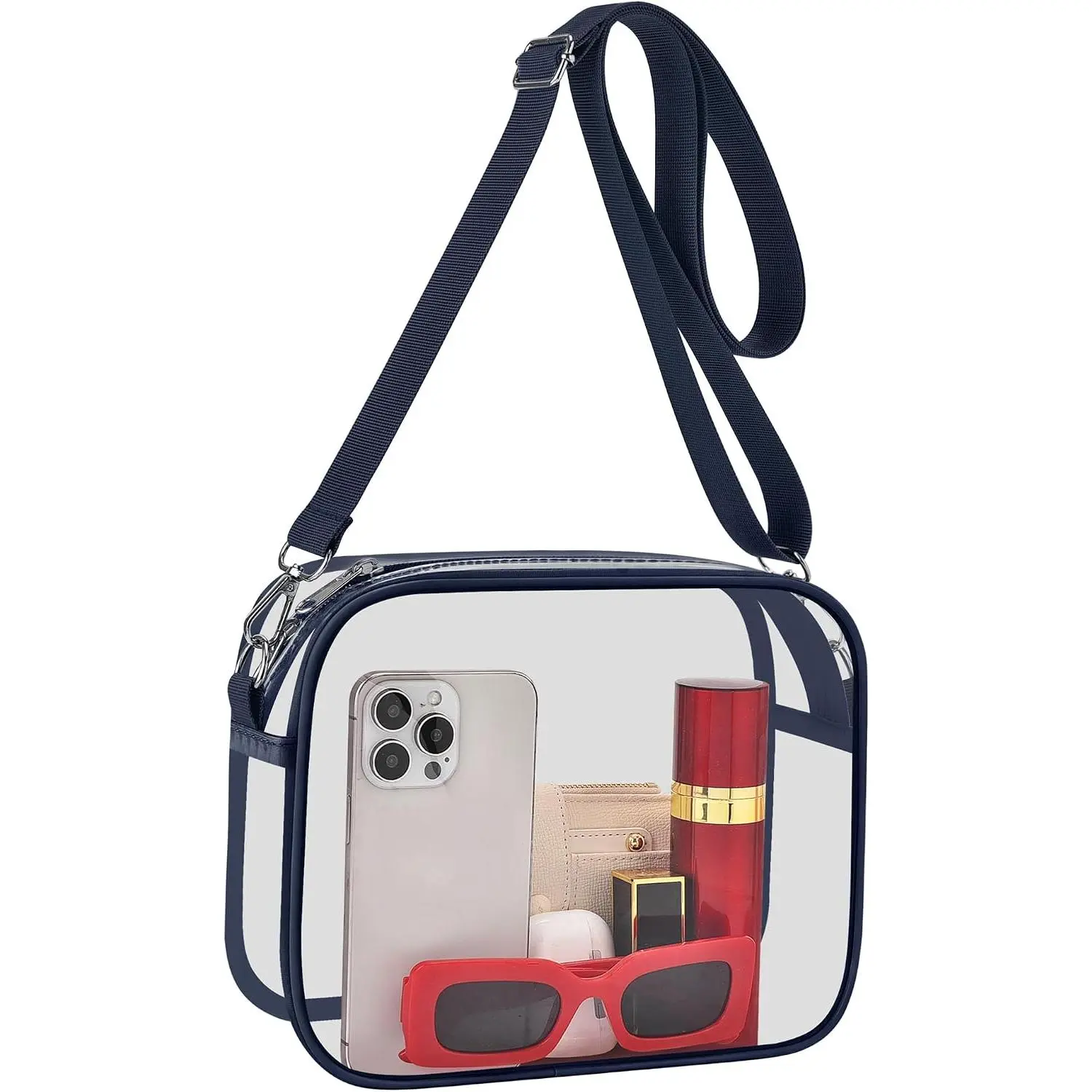 Clear Bag for Stadium Events Approved  Fan Handbags &Purses