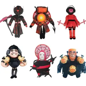 2026 hot item Skibidi Toilet Plush Toy Skibidi Toilet Titans Speaker Man Drill Man TV Man Plush Upgraded Drillman Speakerman Cameraman Doll