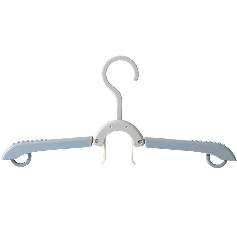 Multifunctional Travel Folding Clothes Hanger, Portable Storage Drying Rack, Home Use Clothing Stand (5 Pack), Ca Prop 65 Compliant