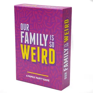 Our family's card games are always so unique—interactive and entertaining card games, lively group activities for holiday parties and family gatherings, fun card games for a bustling night out with loved ones