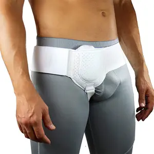 Adult Groin Support Belt Hernia Belt Waist Adjustable Protector Protective Fixation Belt "FDA approved hernia belt: Adjustable, invisible under clothes, works for left & right side.Skip surgery & stay active.