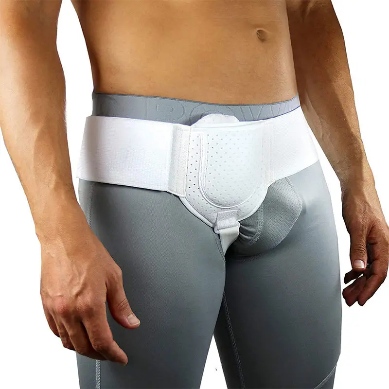 Adult Groin Support Belt Hernia Belt Waist Adjustable Protector Protective Fixation Belt "FDA approved hernia belt: Adjustable, invisible under clothes, works for left & right side.Skip surgery & stay active.