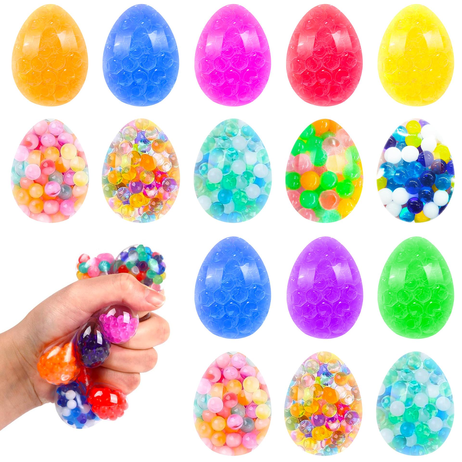 Easter vent water drop egg pinch music decompression toy
