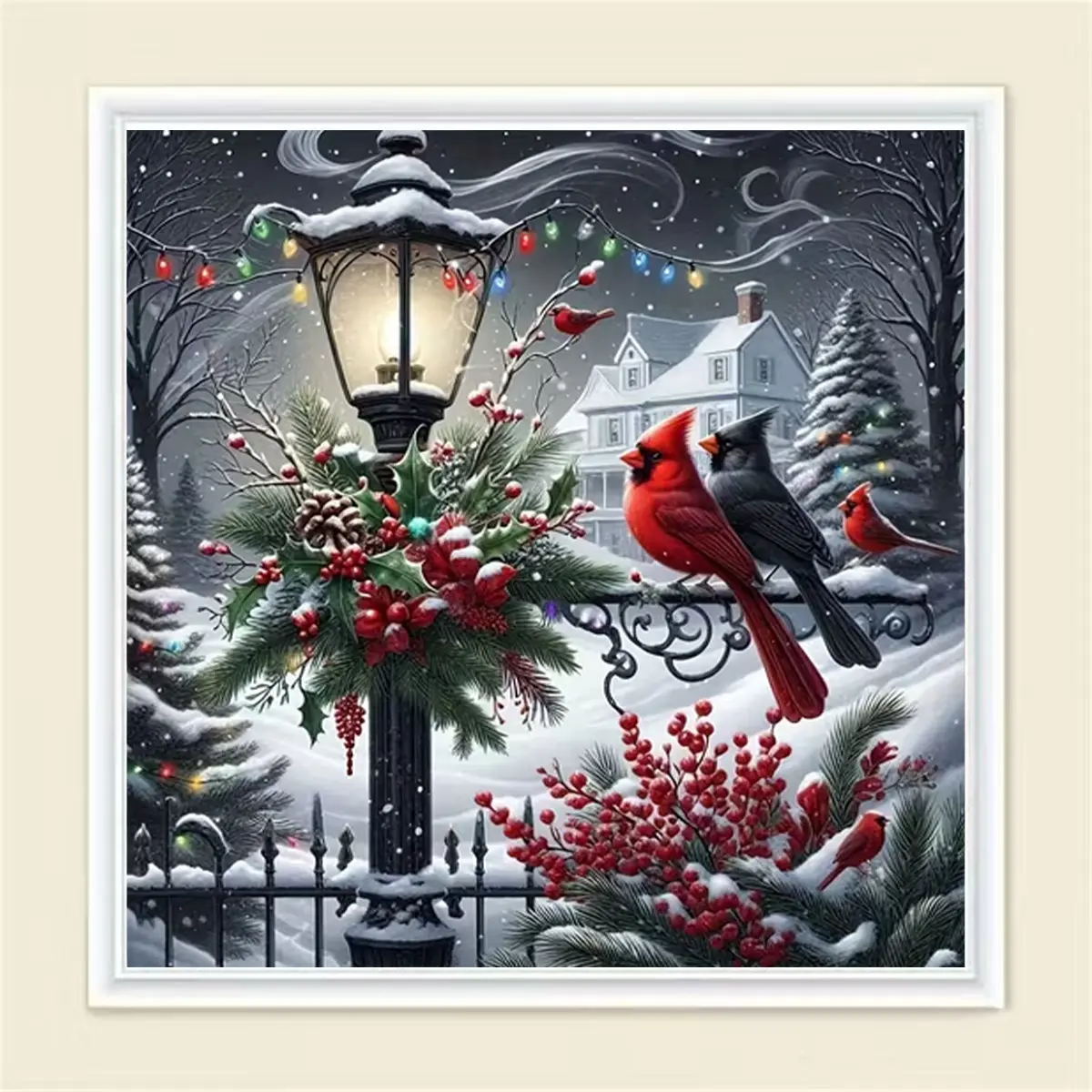 1 piece of frameless “Gentleman Cat” 5D DIY Round Diamond Full-Coverage Large-Size Diamond Painting. Suitable for beginners and craft enthusiasts. A decorative piece for living rooms, bedrooms, home offices, and other indoor spaces.and Christmas.