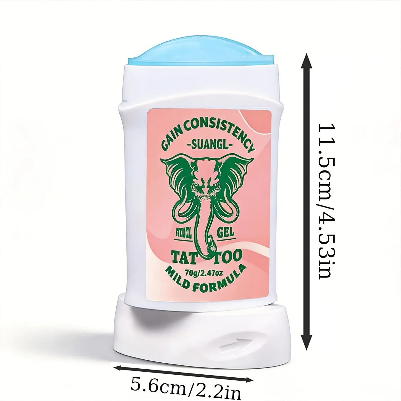 Tattoo transfer stick set of 1/2/3 pieces, each 2.47 ounces, guarantees clear and long-lasting tattoo templates every time! Gentle formula transfer paste, suitable for body art tattoo supplies