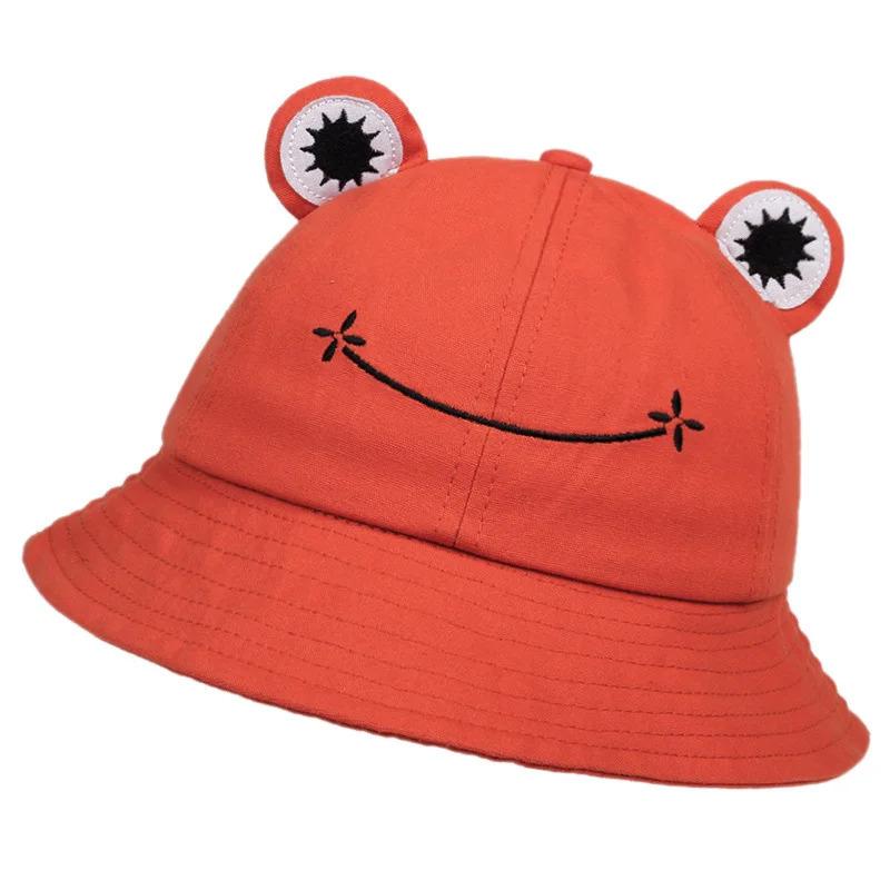 1pc Personality Frog Shaped Fisherman Hat with Embroidery for Men and Women,Sunshade,Warmth,Ear Protection Basin Hat for Holiday