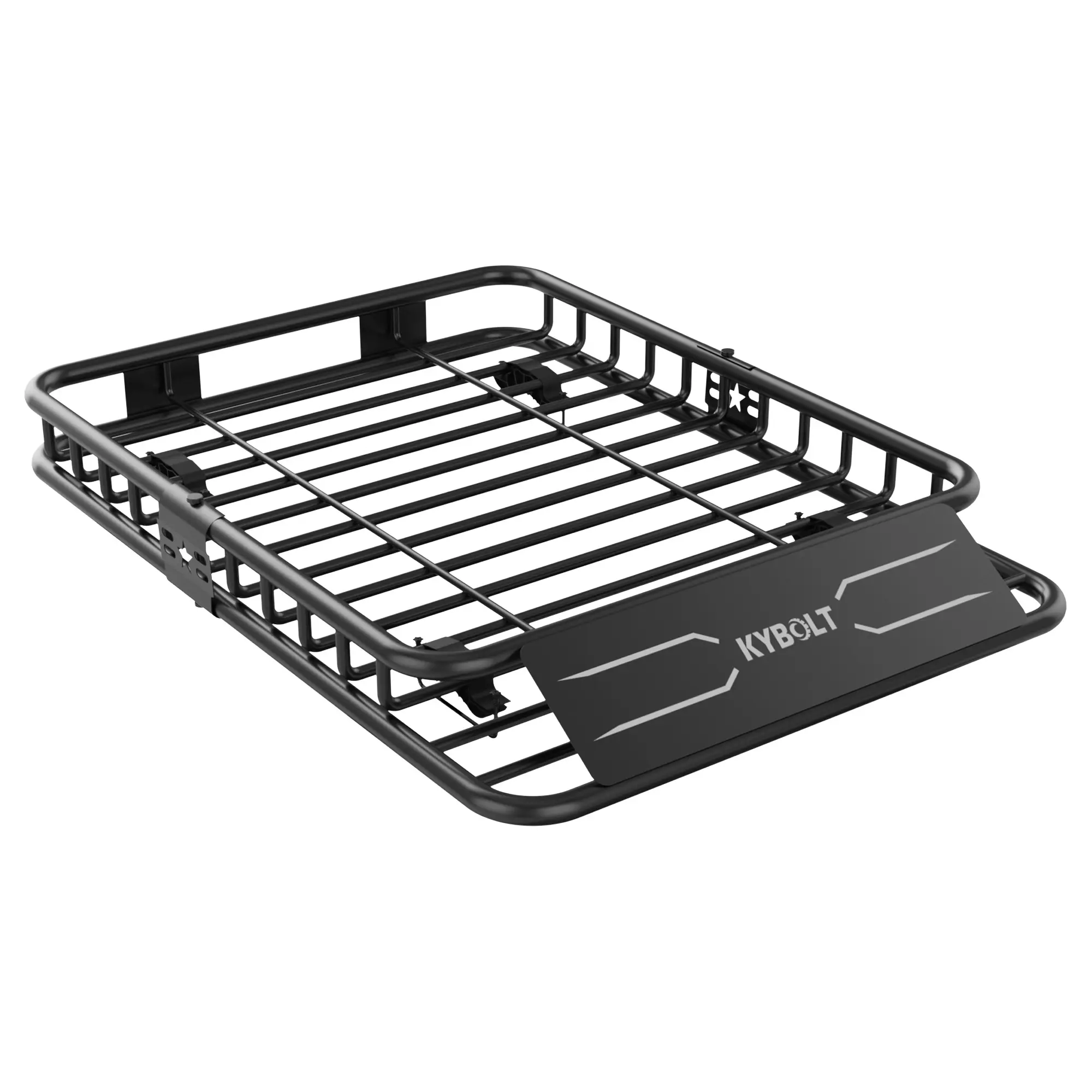 46" X 36" Universal Roof Rack Carrier Basket,200 LBS Capacity Heavy Duty Steel Rooftop Cargo Rack, Car Top Luggage Storage Holder Basket for SUVs, Trucks, Vans & Most Vehicles
