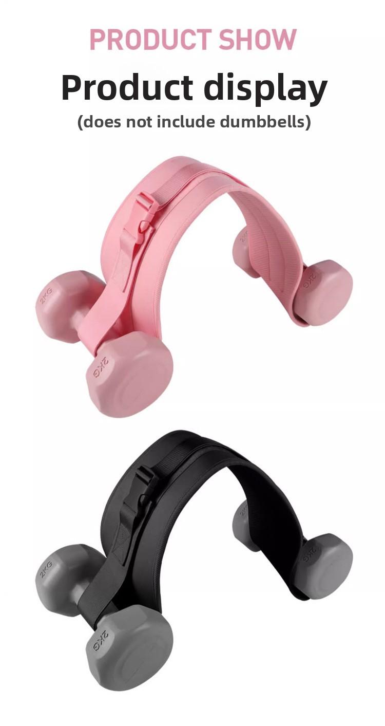 Yoga Exercise Hip Bridge Support Belt with Weighted Waist Strap for Glute Training Core Strength Building and Back Pain Relief Non Slip Adjustable Fitness Belt for Home Gym Workout and Yoga Practice