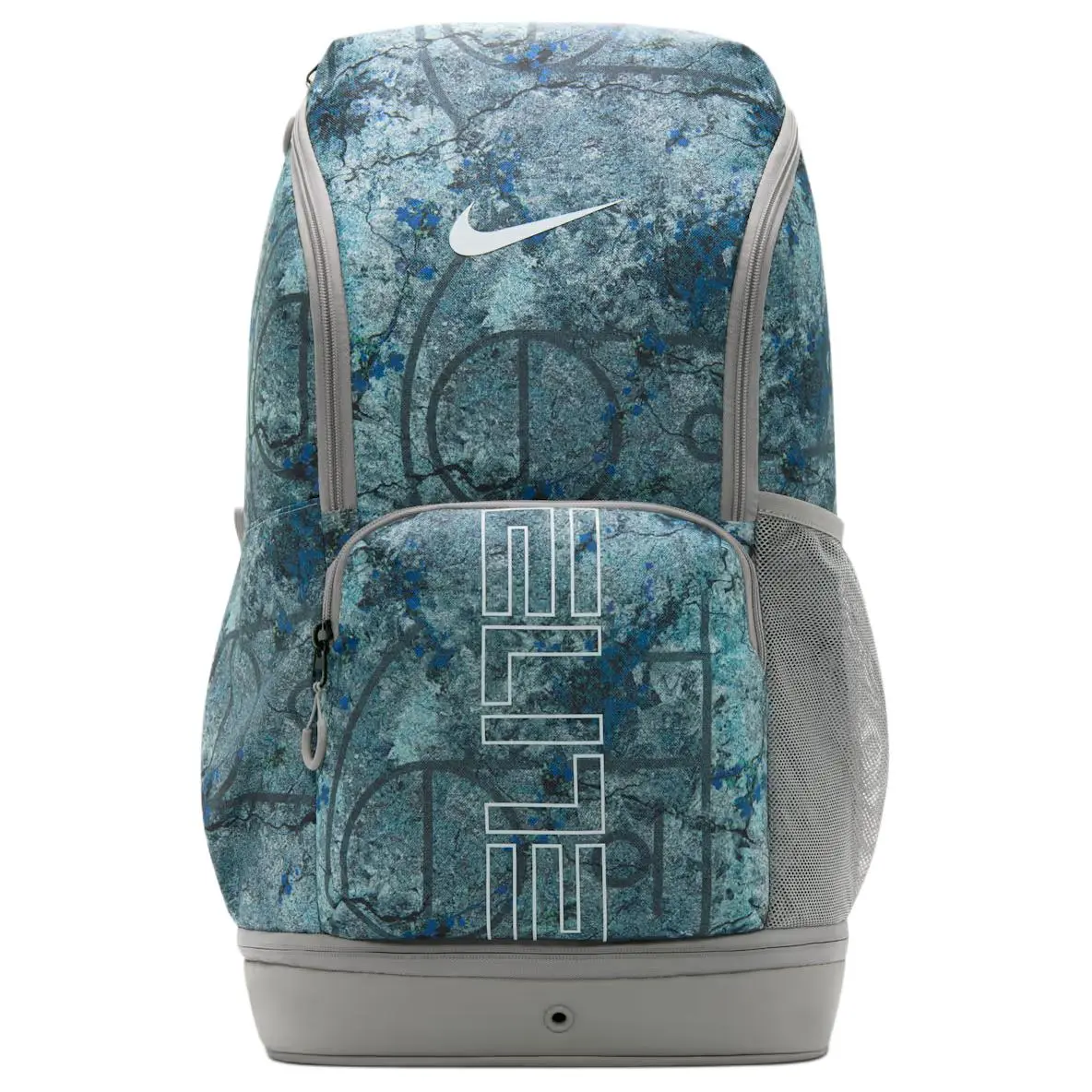 Nike Varsity Elite 32L Backpack for Men and Women – Sporty Fashion Style in White and Collegiate Gray