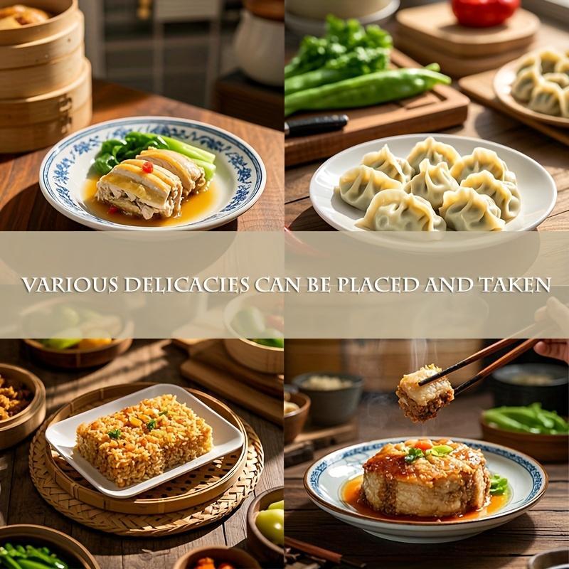 1pc Stainless Steel Square Steamer Rack - Multi-Layer Cooking & Baking Rack for Dumplings, Vegetables, Meat - Perfect for Air Fryer, Rice Cooker, Oven - Durable, Easy-Clean Design for Outdoor Camping, Hiking, Fishing