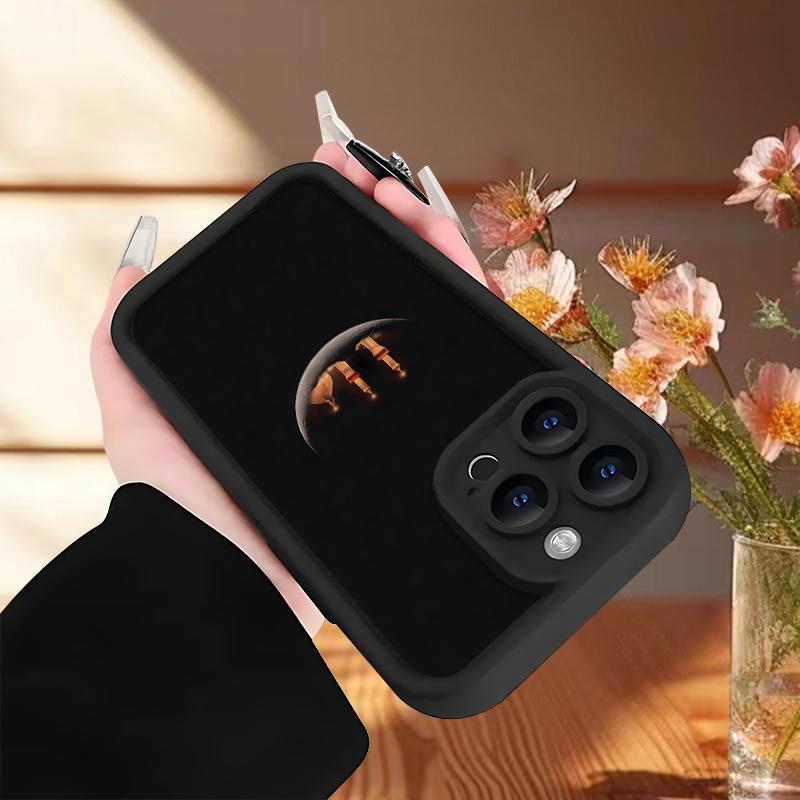 Protect Your Phone Soft Phone Case Simple with Ramadan Pattern UV Printing Matte Phone Cover 360 Degree Full Protection for Apple for iPhone 17 E Air Pro ProMax iPhone16 15 14 Plus 13 12 Mini 11 X XS XR for Smartphone Best Gift Birthday Girl Boy