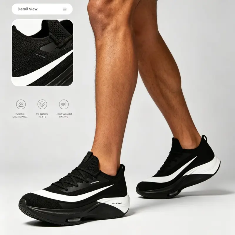 Men's Letter & Striped Print Lace Up, Casual Sporty Breathable Comfortable Fashionable Running Shoes, Workout Sneakers, athletic running shoes, Non-slip Sneakers for Daily Wear, Athletic Running Trainers, Sporty Running Footwear