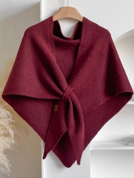 Women's Solid Color Shawl, Casual Versatile Scarf for All Seasons, Fashion Accessories for Women & Girls, Casual Soft Scarf