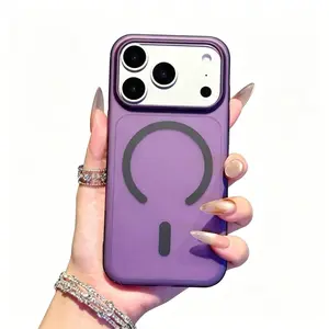 Candy Color Series Dopamine Girl Style Shockproof Matte MagSafe Case Phone Case for iPhone 17 16 Pro Max 15 Plus Air 14 13 12 11 17 AIR Shockproof Transparent Protective Cover iPhone case