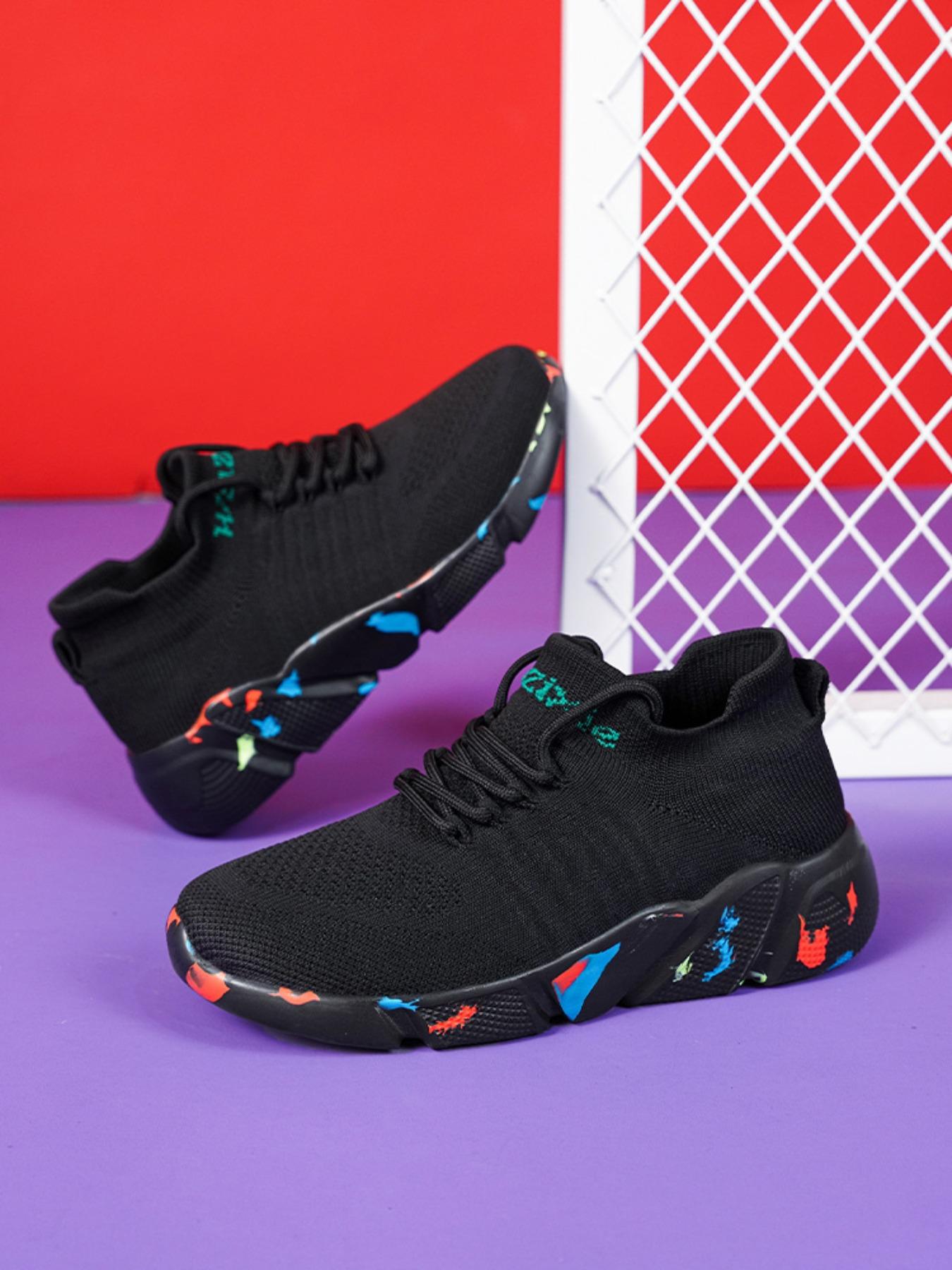 Women's Sporty Lace Up Running Sports Shoes, Casual Comfortable Breathable Walking Shoes, Fashionable Sneakers for Daily Wear