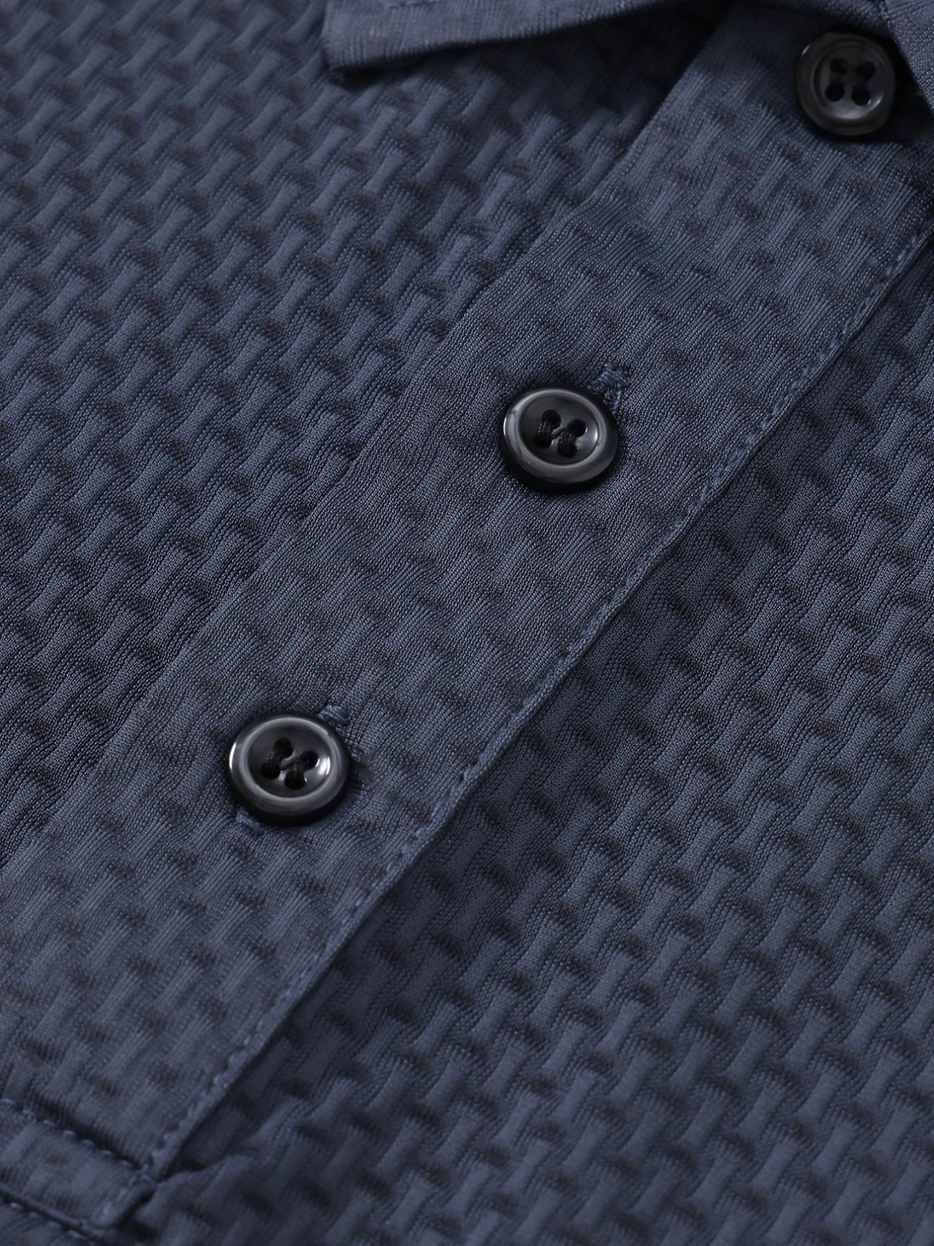 Men's Summer High-End Polo Shirt, Cool Comfortable Letter Print, New Twill Fabric, Casual Sports Leisure, Short Sleeve, Jacquard