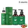 Batana Oil Hair Care Set - Hair Growth Bundle - Unrefined Batana Oil From Honduras To Achieve Thicker, Restore Hair, Moisturizing Scalp Care, for Women Men, Nourishes The Hair Shaft, Fights Frizz, Haircare Solution, Mini Travel Set, Hair Growth Products