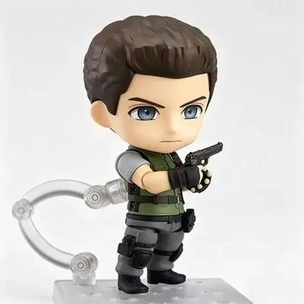 Game Biohazard EVIL Character Leon Scott Kennedy Ada Wong Chris Redfield Cute Action Figure Toys