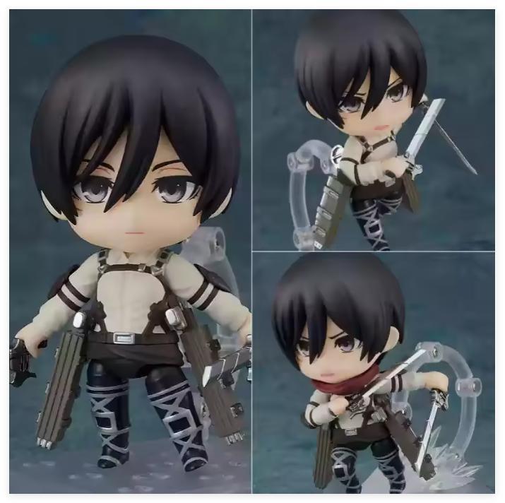 In Stock  Armin Arlert Anime Girl Figure Levi Ackerman Action Figure Shingeki No Kyojin Figurine Model Doll Toys Gift