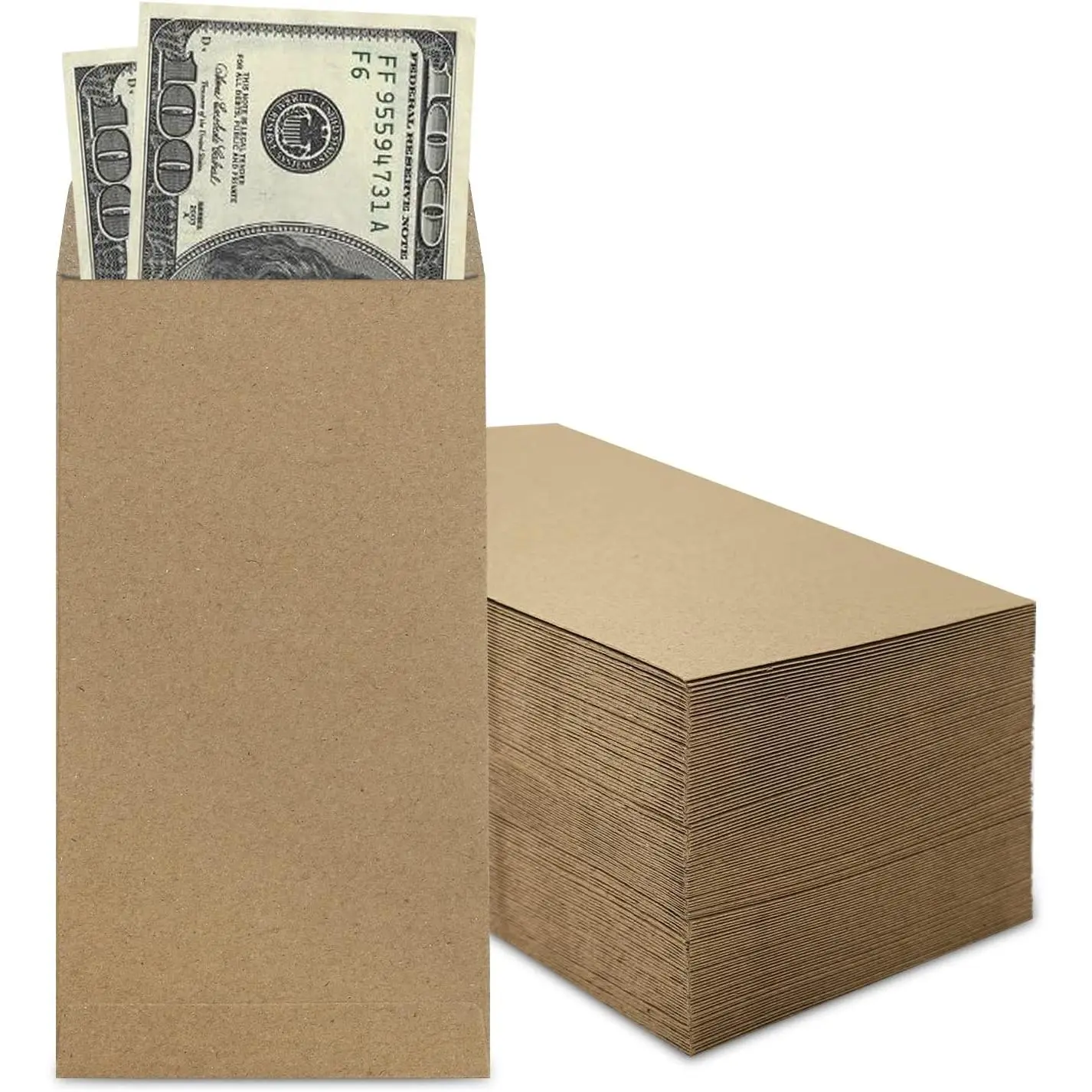 200 Pack   Envelopes 6.7x3.5 Fit for Envelope  Saving , 120 GSM Thick  Envelopes for , Budgeting, Check, , Tickets, , small items & collectables