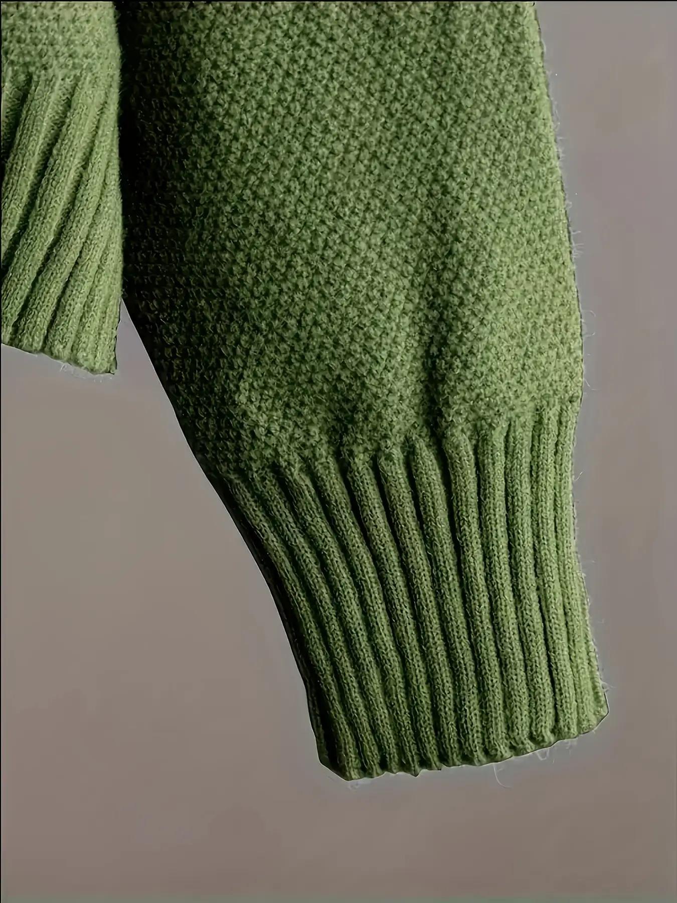 Women'S Oversized Round Neck Sweater & Wide-Leg Pants Two-Piece Set - Soft Casual Elegant Outfit, Loose-Fit Long Sleeve Pullover with Drop Shoulder & Wide-Leg Trousers, Cozy Fall Winter Sweater Suit for Casual Attire Semi-Formal Events