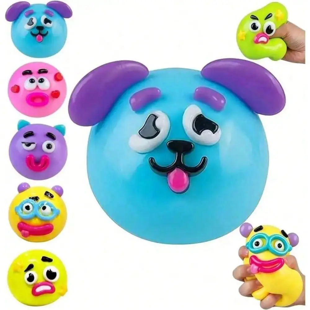 NEW Smushers Squishy-Curiosities Smushers Dog Face Swap Squishy,Soft Slow Rising Stress Relief For Stress & Anxiety Relief, Cute Dog Face Sensory Fidget For For Adults Anxiety Relief