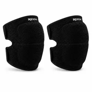 REXCHI Sports Knee Pads, Breathable Padded Knee Support Sleeves for Dance, Workout, Yoga and Volleyball