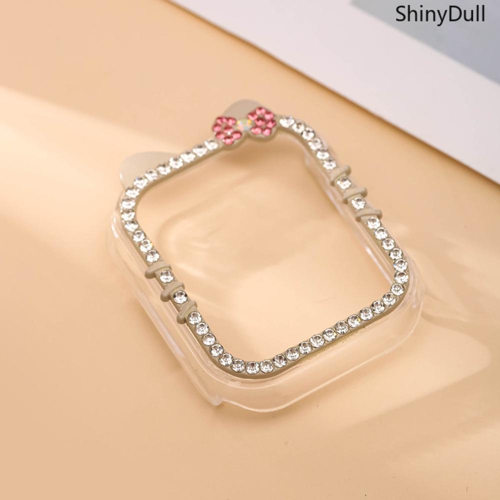 Cartoon Rhinestone Apple Watch Case – Protective Cover with Sparkly Design, Fits 38–49mm, Compatible with Series 1–11, SE, Ultra / Ultra 2, Cute Jewelry Stylh Series 11/10/9/8/7/6/5/4/3/2/1/se and sizes., Compatible with 40mm/41mm/42mm/44mm/45mm/46mm/49mm