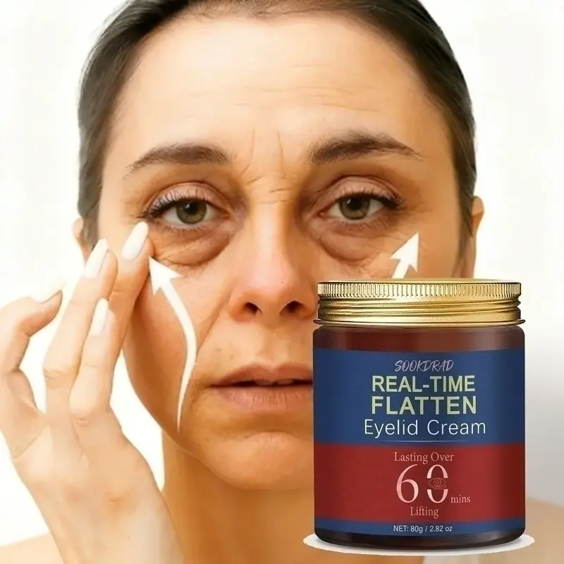 Real-Time Eye Lid Smoothing Balm, 60-Minute Lifting Effect, Refreshing Non-Greasy, Suitable for All, 80g, Gentle Formula, Daily Care