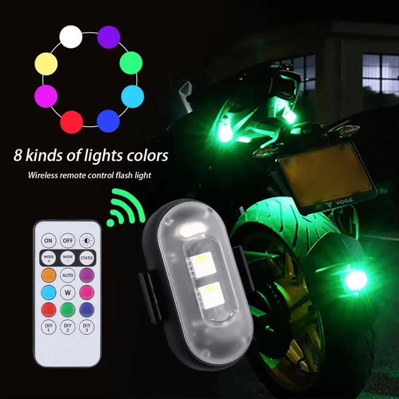 10 Models Wireless LED Lights for Car-24PCS Interior Ambient Strobe Light with Remote, USB-C 80 Hours 8 Colors IP65 Waterproof Rechargeable Underglow Light for Cars, Trucks, eBike, Motorcycle 10 Models Wireless LED Lights for Car-24PCS Interior Ambient Strobe Light with Remote, USB-C 80 Hours 8 Colors IP65 Waterproof Rechargeable Underglow Light for Cars, Trucks, eBike, Motorcycle