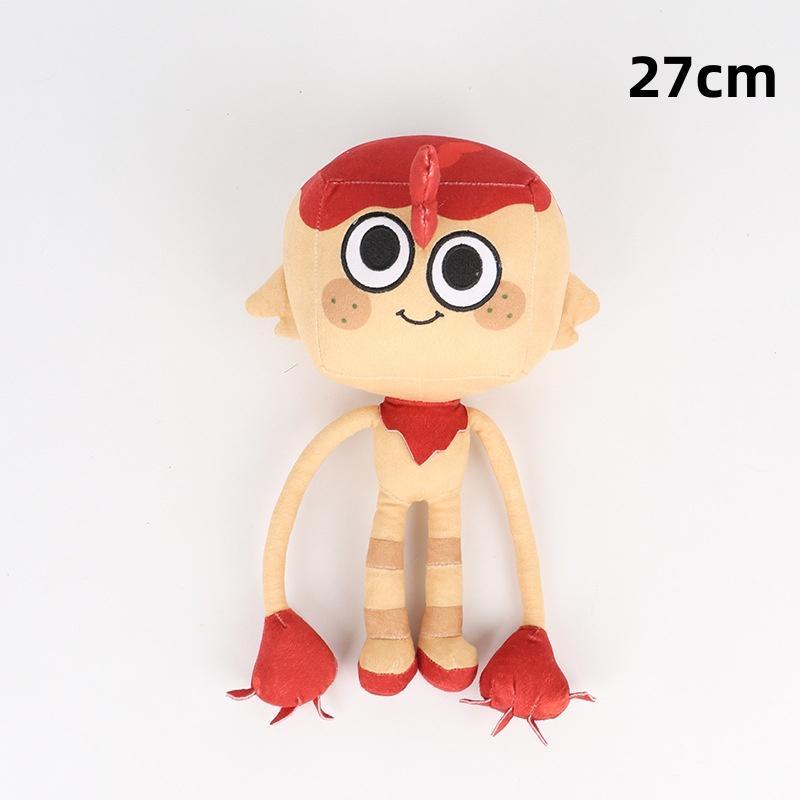 Dandy's World Game Role Pebble Dog Plush Toy Kawaii Cartoon Star-Time Pebble Pretty Present Coal Stuffed Pillow Toy Kids Gifts