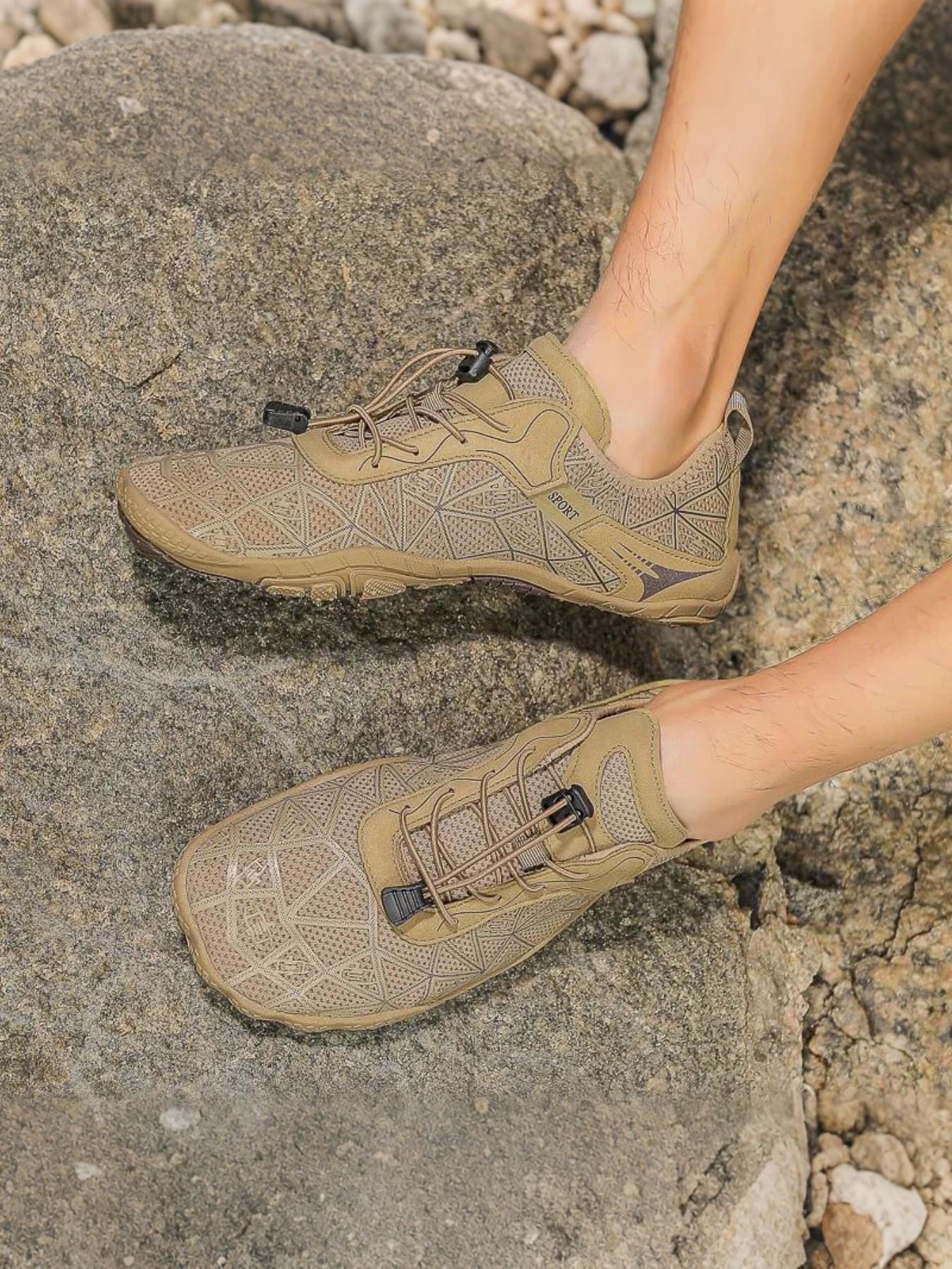 Men's and Women's Breathable Lightweight Water Shoes, Fisherman Beach Shoes, Ideal for Fishing, Beach, Swimming, Sports, and Hiking Activities