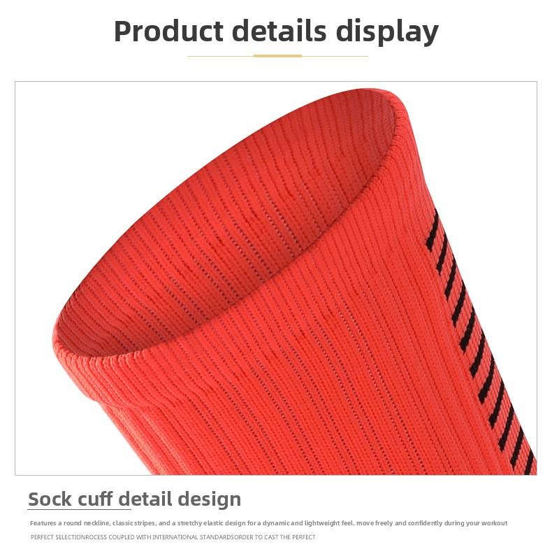 dispensing non-slip socks, wear-resistant sweat-absorbing and breathable sports socks, adult thickened towel bottom, medium tube football socks