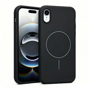 Magnetic for iPhone X XS XR XS MAX Cute Slim Thin Protective Phone Cover Compatible with Wireless Charging