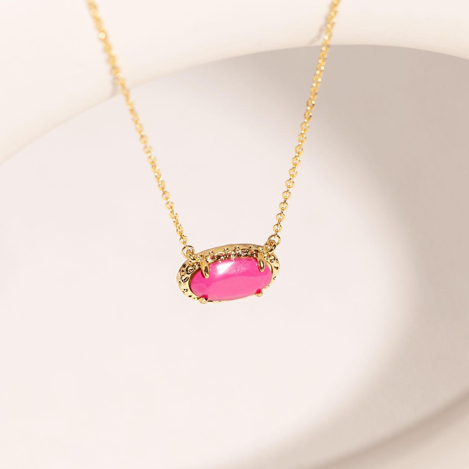 European and American cross-border best-selling necklace with colorful zircon and natural stone, oval collarbone chain, fashionable and trendy niche personalized jewelry