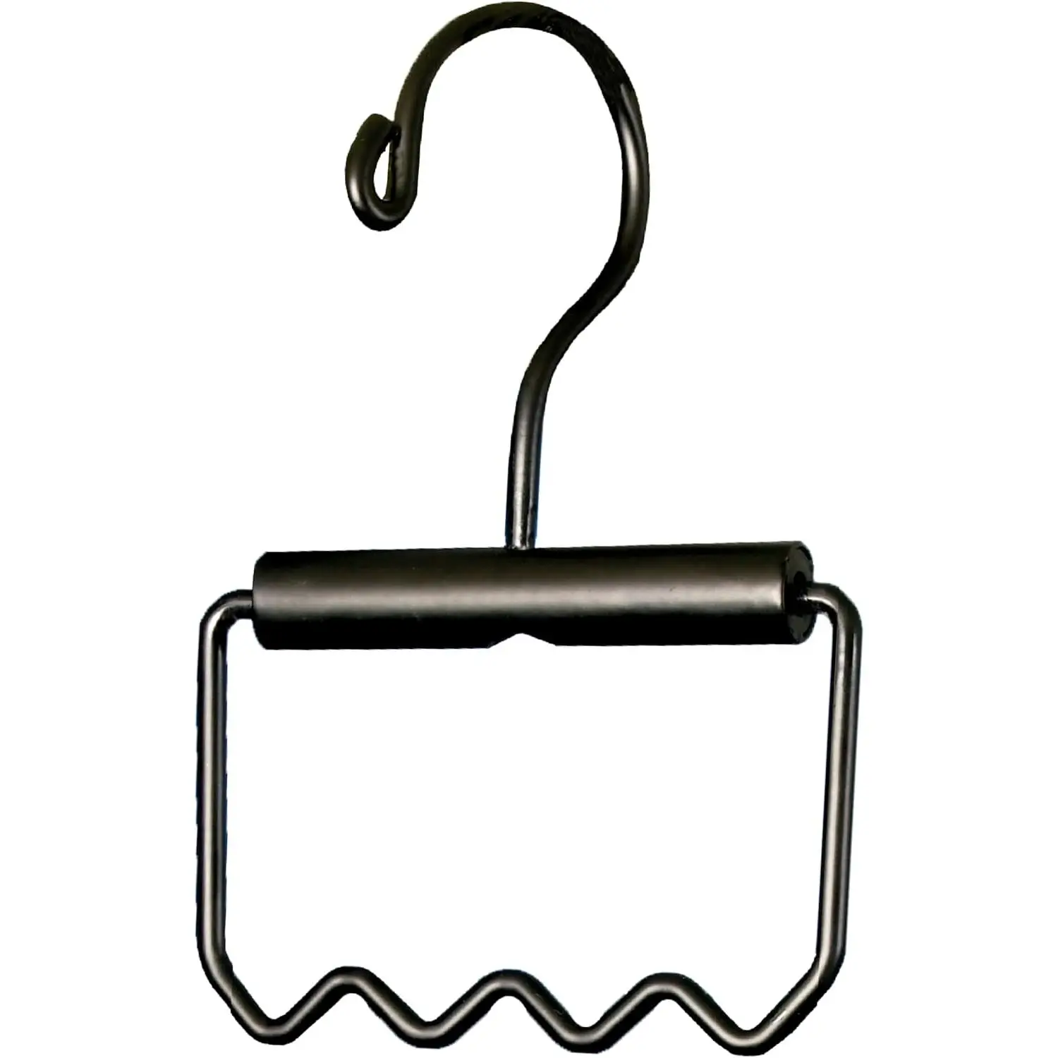 Heavy Duty  Hanger for Clothes, Dry Cleaning and Garment Bags | 's Solid Steel  Clothes Hanger Holds 12 Garments, Bottom Hooks Keep Hangers in Place, Easy Carry Handle