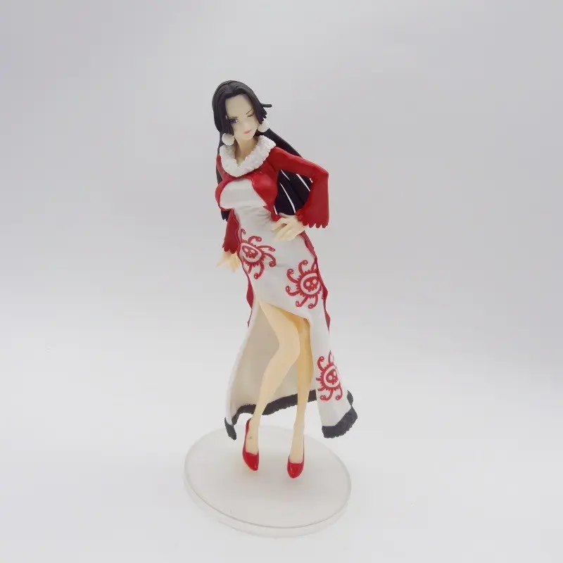 One Piece Boa Hancock Sweetheart Qipao Figure, Anime Collectible Handmade Model, Cute Girl Series Statue, Perfect Gift for Fans