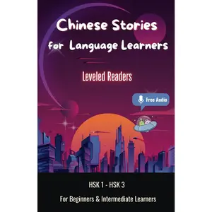 Chinese Stories for Language Learners - For Beginners & Intermediate Learners: 10 Short Stories with Characters, Pinyin, English Translation and ... Reader (Chinese Leveled Readers) - Paperback