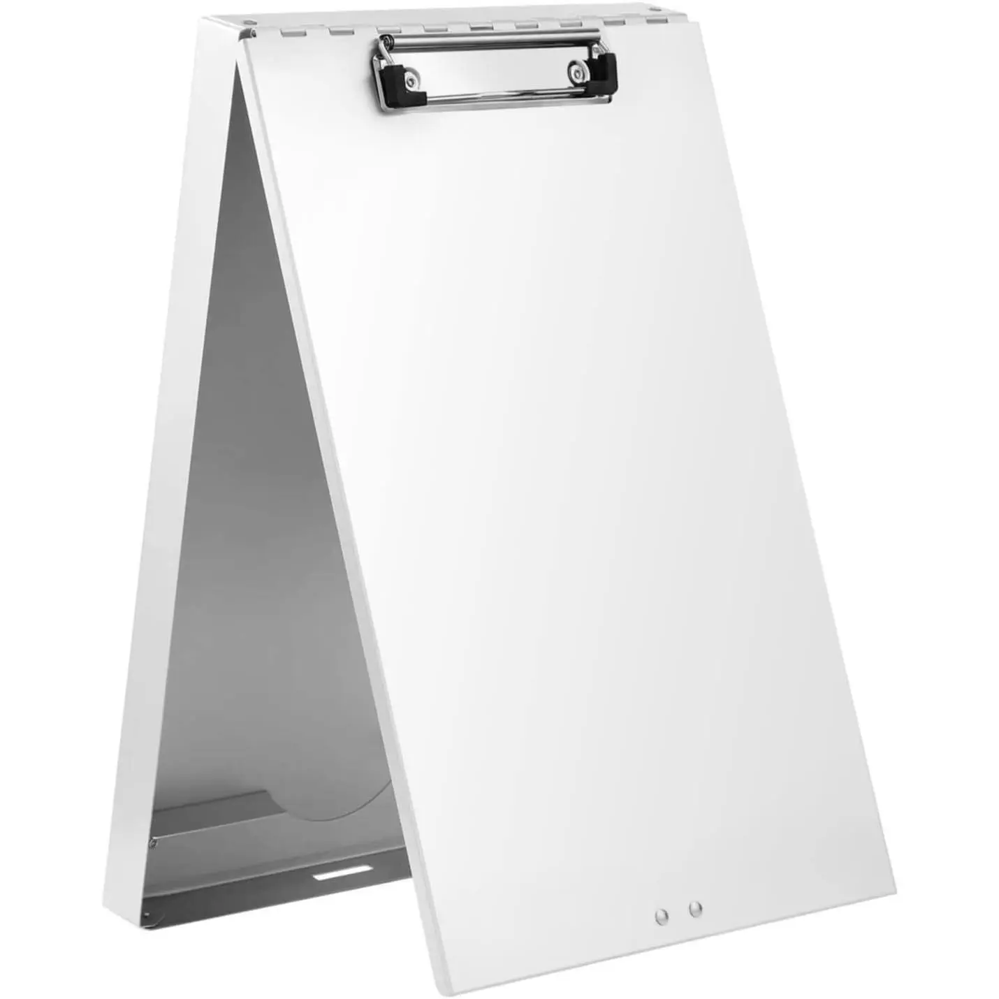 Metal Clipboard with Storage - 14x9.25in High Capacity Clip, Corner Rounder Design, Detail Design, 1.4 lbs Self-Locking Latch Binder for Business Office Professionals, Forms Holder, Low-Profile Clip, 14 X 9.25 Inch