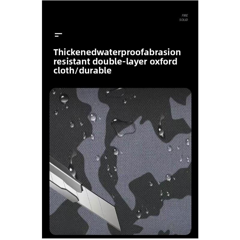 Luya bag plug rod outdoor multi-function large capacity fanny pack fishing rod bag fishing gear storage bag