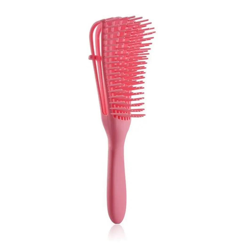 Women's Octopus Hair Comb, Straightening Brush, Large Bent Hairbrush, Styling Comb, Bone-Shaped Comb, Beauty Hair Tool, Hairstyling Comb
